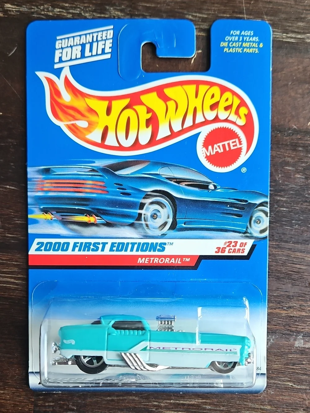 Metrorail 2000 Hot Wheels Car